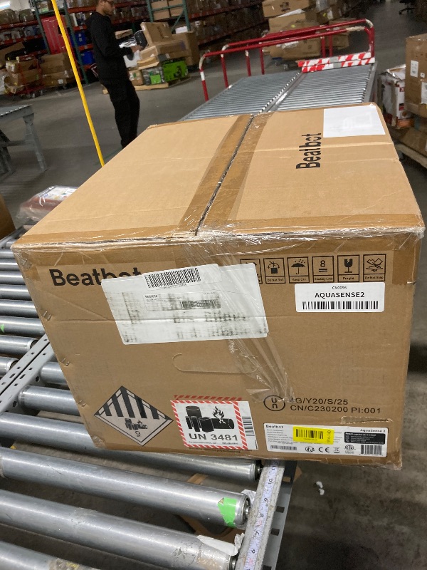 Photo 1 of ***It is used, it is missing a piece and it is not known if it works 100%.****Beatbot AquaSense 2 Cordless Robotic Pool Vacuum Cleaner, Smart Surface Parking, Cleans Above & in-Ground Pools up to 3,230 Sq.ft - Blue