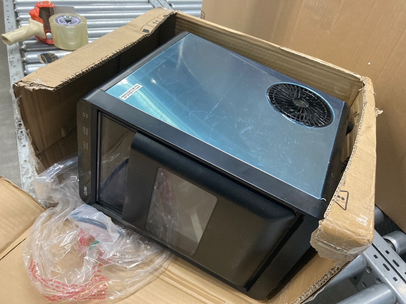 Photo 1 of **used*** Smart Nugget Ice Maker Countertop, Portable Sonic Ice Maker with APP Control, 40lbs/24H, Ready in 8 Mins, Self-Cleaning, Pebble Ice Machine with Hanging Ice Scoop for Home/Kitchen/Office