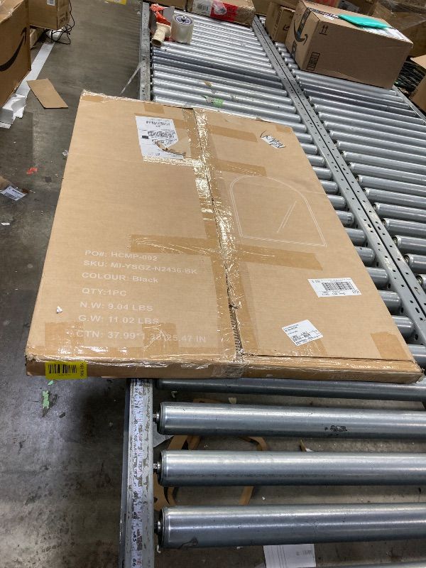 Photo 1 of **used**NEUWEABY Arched Wall Mirror for Bathroom,20"x30" Arched Mirror Wall Mounted Mirror with Metal Frame, Gold Vanity Mirror Decor for Mantle, Bedroom, Entryway, Living Room