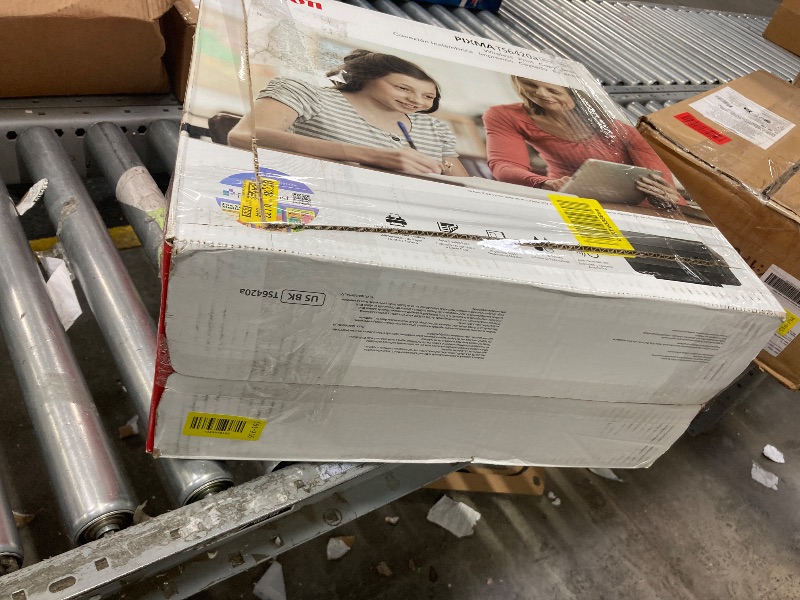 Photo 1 of ***THIS IS USED AND MISSING PARTS AND IT IS NOT KNOWN IF IT WORKS 100%***Canon PIXMA TS6420a All-in-One Wireless Inkjet Printer [Print, Copy, Scan], Works with Alexa