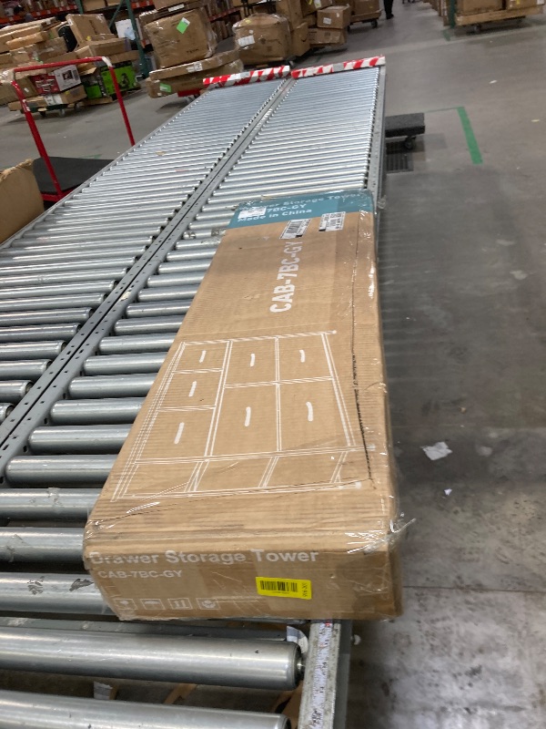 Photo 1 of ****THIS IS USED AND MISSING PARTS AND IT IS NOT KNOWN IF IT WORKS 100%***LIVE 9 Drawer Dresser, Fabric Storage Tower for Bedroom, Hallway, Closet, Tall Chest Organizer Unit for Bedroom with Fabric Bins, Steel Frame, Wood Top, Easy Pull Handle, Black and