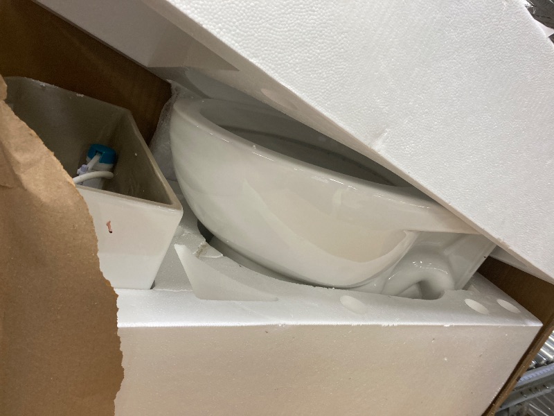 Photo 1 of ***USED***DeerValley Two-Piece Elongated Toilet ADA 17.9” High Toilet for Bathrooms, 1000g Map High-Efficiency, 12" Rough-In