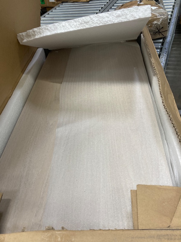 Photo 1 of ***USED, MISSING PARTS AND IT IS NOT KNOWN IF IT WORKS AT 100%***Henn&Hart Alston Accent Cabinet, 28" Wide, Alder White