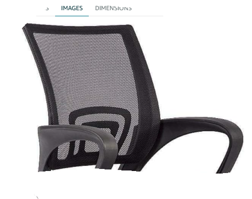 Photo 1 of ***USED, MISSING PARTS AND IT IS NOT KNOWN IF IT WORKS AT 100%**JONPONY Ergonomic Office Chair, Lumbar Support, Adjustable Height with Armrests for Adults,Black