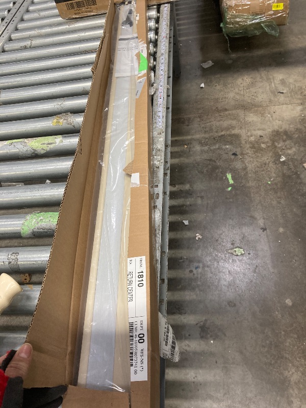 Photo 1 of **USED***LazBlinds Cordless Cellular Shades, No Tools No Drill Blackout Honeycomb Shades Pleated Blinds for Windows, 45'' W x 48'' H, Silver White