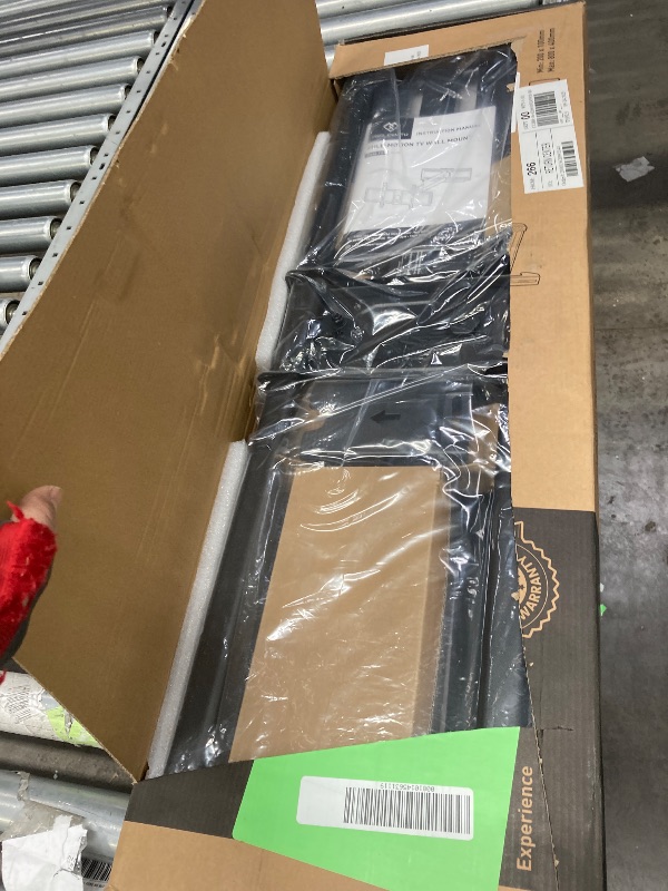 Photo 1 of *7**It is used, it is missing a part and it is not known if it works 100%.***monTEK Heavy Duty XXL Full Motion TV Wall Mount for 60-120 inch Extra Large TVs, Holds 265 lbs, Max VESA 900x600, 27.7" Extension, Swivel & Tilt, Preassembled, Fits 12–24" Studs,