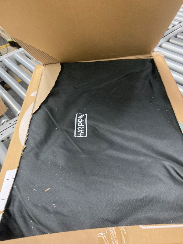 Photo 1 of **It is used, it is missing a part and it is not known if it works 100%.**HARPPA Portable Travel Crib with Mattress, Foldable Playard for Baby and Toddler, 11lbs, Black