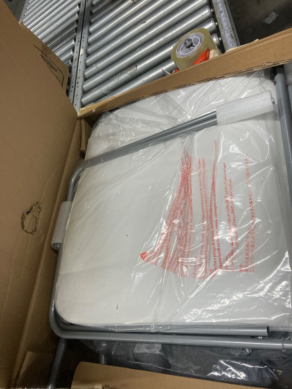 Photo 1 of **It is used, it is missing a part and it is not known if it works 100%.***omeast Baby Bassinet Bedside Sleeper with Wheels, Adjustable Height, Storage Basket, Mosquito Net for Newborns Infants, Dark Gray