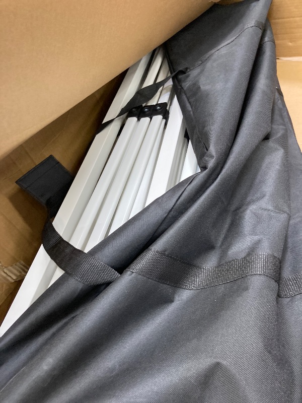 Photo 1 of ***ONLY THE FRAME/MISSING CANOPY****COBIZI 10x20 Pop-up Canopy Tent,Outdoor Events Canopy Tent with 6 Removable Sidewalls,for Backyard,Parties,Wedding,Gray