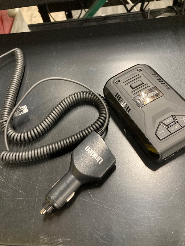 Photo 1 of ***PARTS ONLY -SELLING AS IS)***
Uniden R3 EXTREME LONG RANGE Laser/Radar Detector, Record Shattering Performance, Built-in GPS w/ Mute Memory, Voice Alerts, Red Light & Speed Camera Alerts, Multi-Color OLED Display , Black