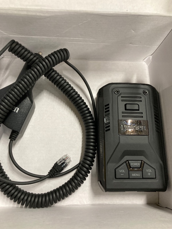 Photo 1 of ***PARTS ONLY -SELLING AS IS)***
Uniden R3 EXTREME LONG RANGE Laser/Radar Detector, Record Shattering Performance, Built-in GPS w/ Mute Memory, Voice Alerts, Red Light & Speed Camera Alerts, Multi-Color OLED Display , Black