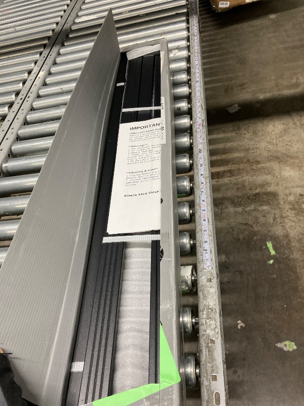 Photo 1 of ***used missing parts****QFTIME 14" Twin Metal Bed Frame with Mattress Non-Slip Stoppers, No Box Spring Needed