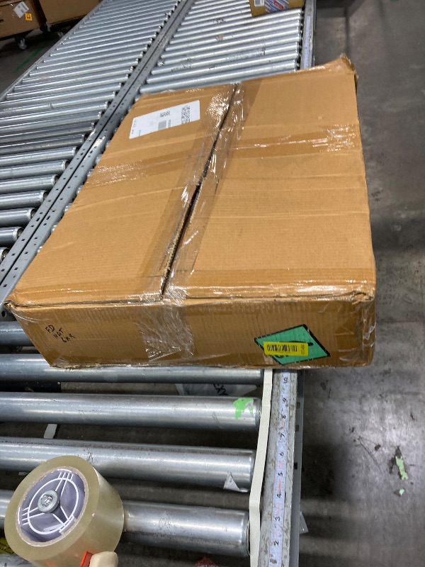 Photo 1 of ***used***FRELISH DECOR Handwoven Jute Area Rug - 6x9 Feet Natural Yarn - Rustic Vintage Beige Braided Reversible Rectangular Rugs for Bedroom - Kitchen - Living Room - Farmhouse (6' x 9')