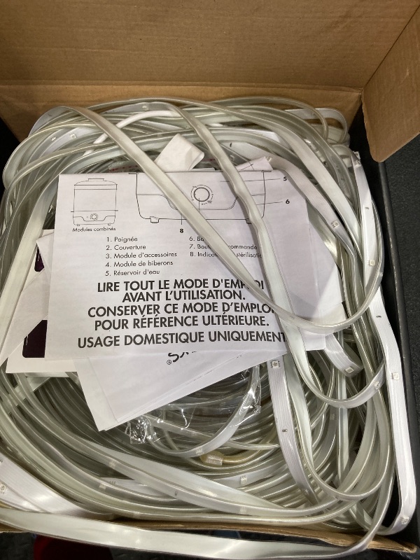 Photo 1 of 100ft Outdoor Led Strip Lights Waterproof IP68, RGB Led Rope Lights Outdoor Waterproof Music Sync, Outside Led Lights Strip With Remote & App, Exterior Christmas Lights Waterproof For Pool Roof Yard