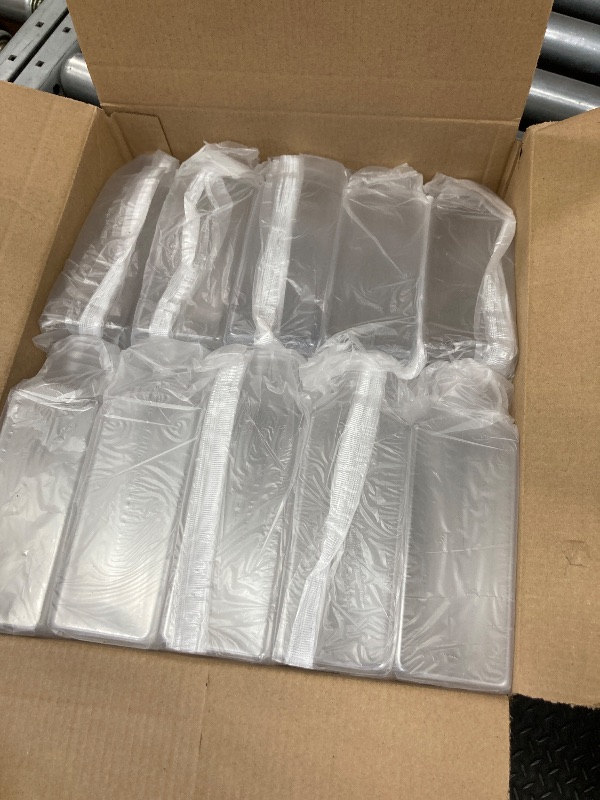 Photo 1 of ***(MISSING PIECES, NO LIDS-SELLING AS IS)***
Flrolove 12oz Juicing Bottles, Square Plastic Juice Bottles Plastic Containers for Juicing, Drinking, Smoothies, Tea, Milk and Other Beverages