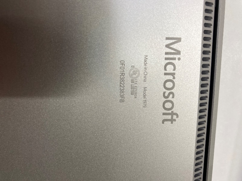 Photo 1 of *LAPTOP ONLY **Microsoft RBY-00001 Surface Laptop 5 15" Intel i7, 8GB/256GB Touch, Platinum Bundle with Deco Gear Padded 15" - 17" Laptop Gaming Backpack and Wacom Ballpoint Pen