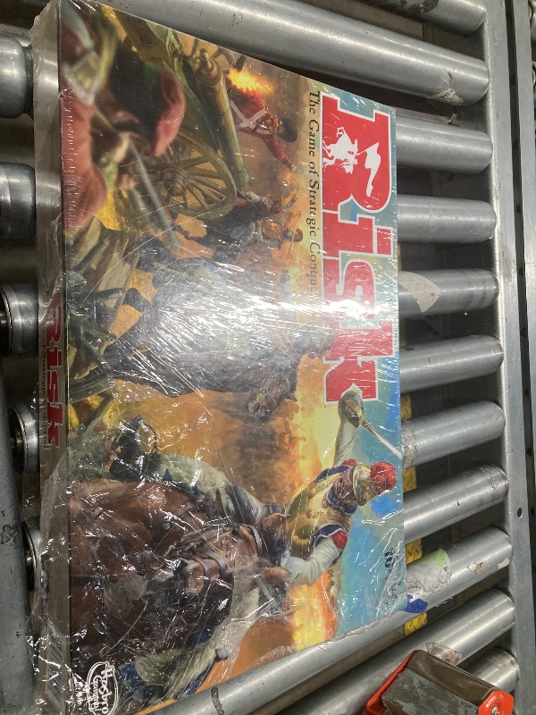 Photo 1 of **BOX IS DAMAGED**Hasbro Risk Request, the Toys of Strategic Conquest Toys