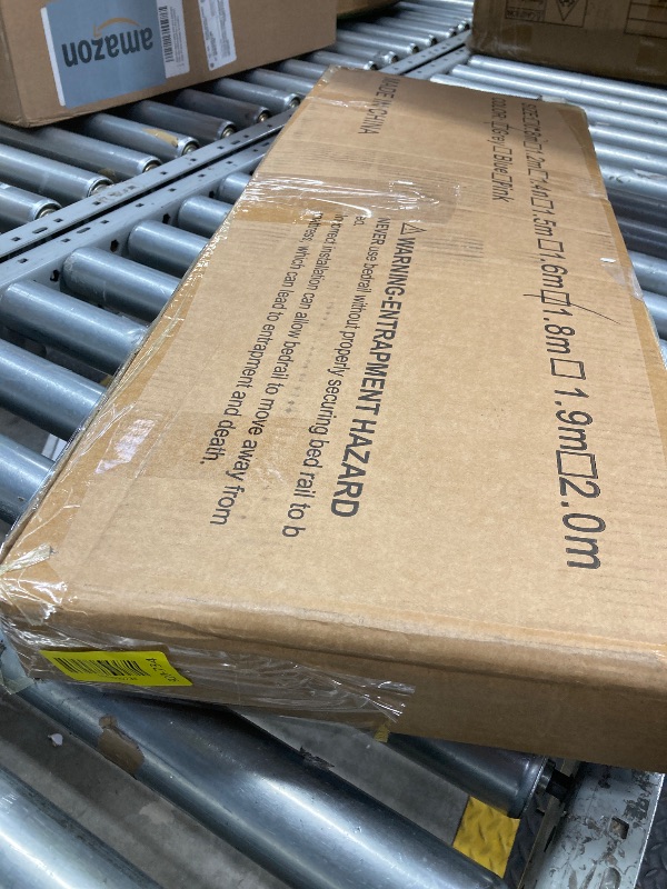 Photo 1 of **REFERENCE IMAGE**FigTime Bed Rail for Toddlers, Baby Bed Rail Guard for Kids, Toddler Bed Rails with Reinforced Anchor Fit, Height Adjustable & Foldable Bed Rail Guard for Twin, Full, Queen & King Beds (Grey, 32IN)