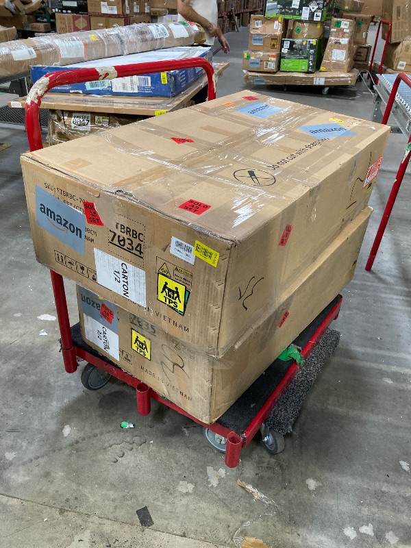 Photo 1 of ***2 boxes***YITAHOME 36" Bathroom Vanity with Sink Set, Vintage Bathroom Cabinet Vanity with Resin Basin, Extra Large Storage with 2 Soft-Closing Doors & 3 Drawers, Navy Blue