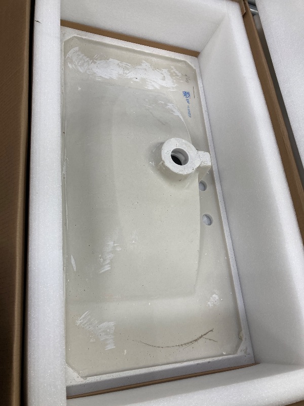 Photo 1 of ***2 boxes***YITAHOME 36" Bathroom Vanity with Sink Set, Vintage Bathroom Cabinet Vanity with Resin Basin, Extra Large Storage with 2 Soft-Closing Doors & 3 Drawers, Navy Blue