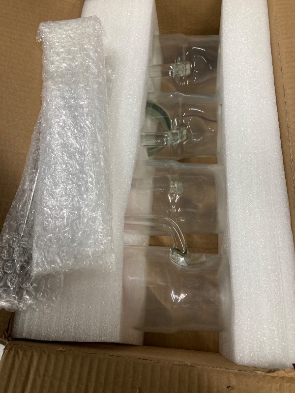 Photo 1 of **USED**Yesland 4 Pack Glass Tumbler Cups with Handle, 24 oz Mason Jar with Bamboo Lids and Straws, Reusable Coffee Cups Drinking Glasses for Iced Coffee, Smoothies, Beer, Juice and Bubble Tea, Gift