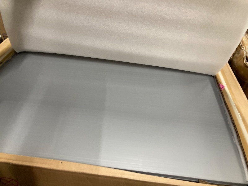 Photo 1 of ****Box2/4***Missing box1,3 and 4*** 6 x 6 FT Resin Outdoor Storage Shed Waterproof Shed with Floor & Two Windows & Lockable Door, Tool Shed for Garden, Patio, Backyard (Gray6*6ft)