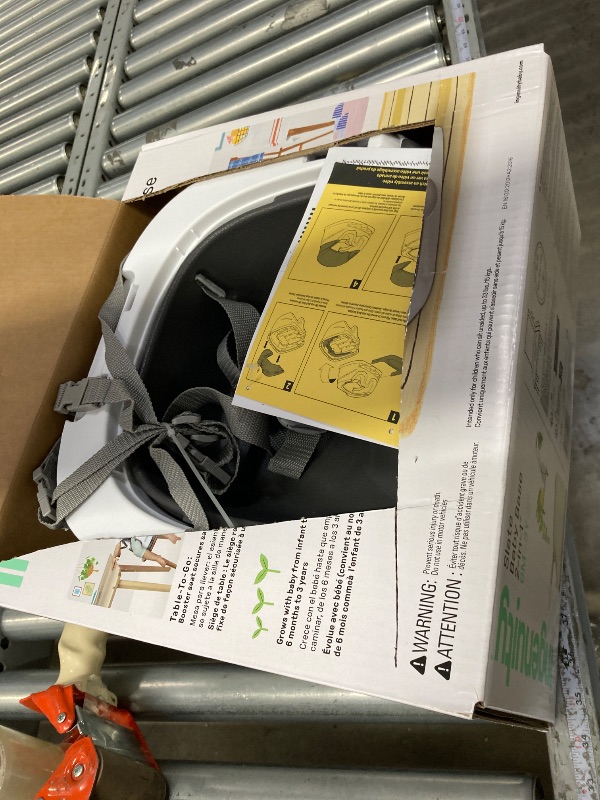 Photo 1 of **USED***Ingenuity Baby Base 2-in-1 Booster Feeding and Floor Seat with Self-Storing Tray