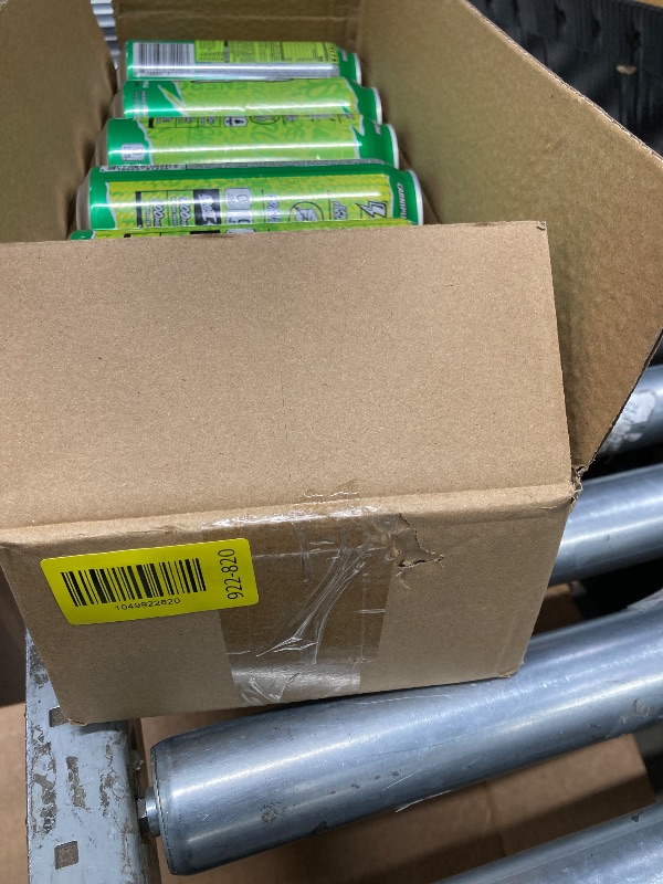 Photo 1 of ***12pakGHOST Energy Drink - Single Can, Warheads Sour Green Apple 16oz - Energy & Focus & No Artificial Colors - 200mg Natural Caffeine, L-Carnitine & Taurine - Gluten-Free & Vegan