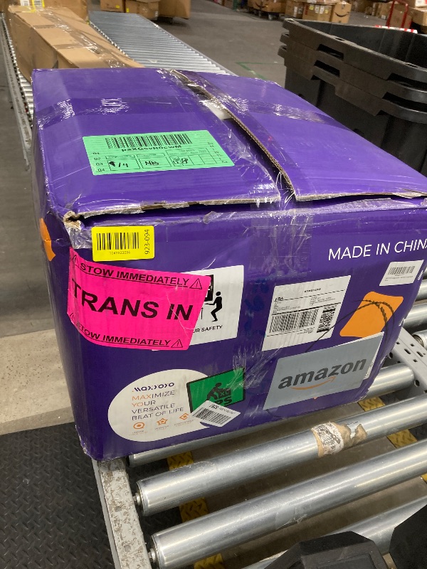 Photo 1 of *HEAVY* *FACTORY SEALED* MAXYOYO Folding Sofa Bed, Convertible Sleeper Chair with Pillow Foldable Matress with Back Support, Portable Fold Out Chair Bed Comfy Floor Sofa Lounge for Living Room Bedroom, Orange Double