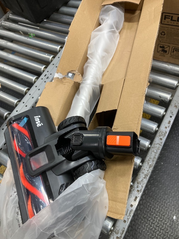 Photo 1 of **NO BATTERY**INSE Cordless Vacuum Cleaner, 40kPa Rechargeable Stick Vacuum with 300W Brushless Motor for Carpet Hardwood Floor Pet Hair,S620