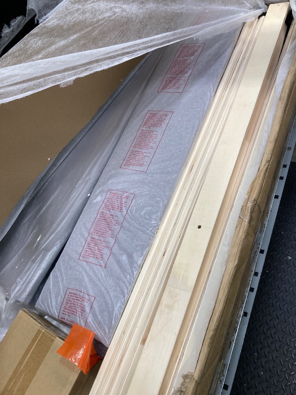 Photo 1 of **DAMAGED BOX**Full Bed Frame with Headboard, Grey Linen Upholstered Platform Bed Frame with Adjustable Nail Headboard, 12'' Under-Bed Storage Low Profile Bed Frame No Box Spring Needed