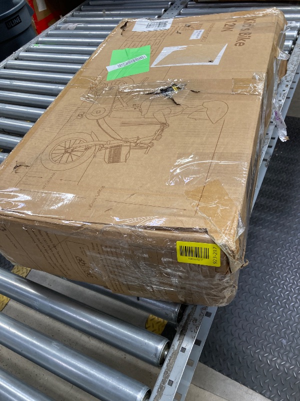 Photo 1 of *Scratches* Naipo 12 Inch Kids Bike Boys Girls, Kid's Bikes with Training Wheels, Children Bicycle for Kids and Toddler Gift, Pink