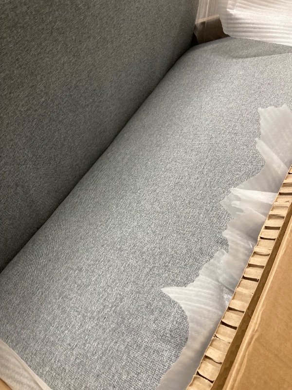 Photo 1 of *Box 2/2 Only* *Chipped edge* Gray Sofa Bed Long End