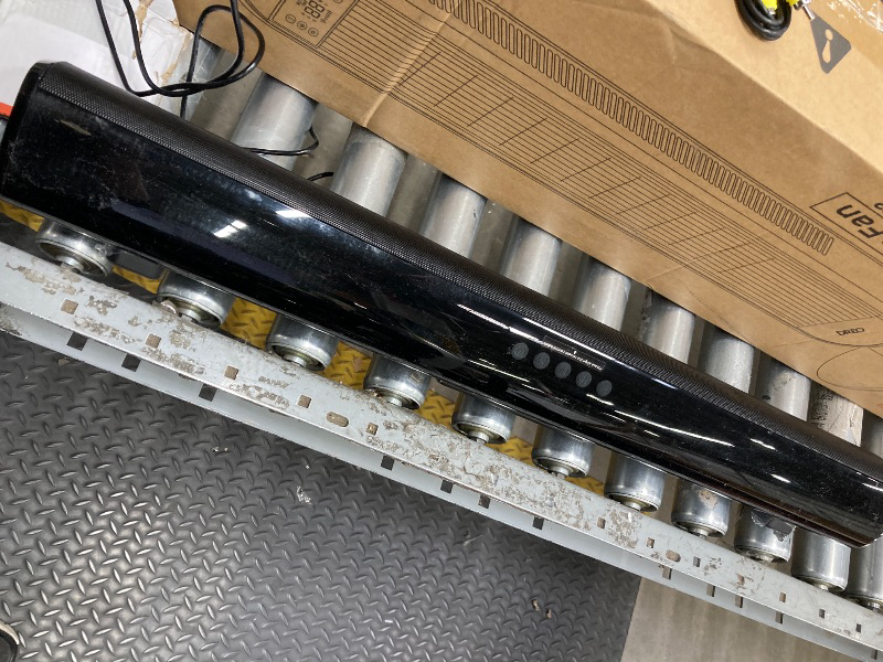 Photo 1 of *Plug is Broken* Sound Bar for TV, 60W Soundbar TV Speakers, 2.1 ch Home Theater with Subwoofer Boost, 3 Equalizer Modes, Soundbar for TV/PC/Gaming/Projectors, Bluetooth, OPT, COX, USB & AUX Wall Mountable
