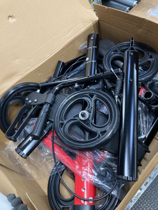 Photo 1 of *Scratch to Wheel screw* Upright Rollator Walker