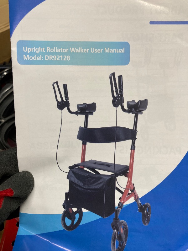 Photo 1 of *Scratch to Wheel screw* Upright Rollator Walker