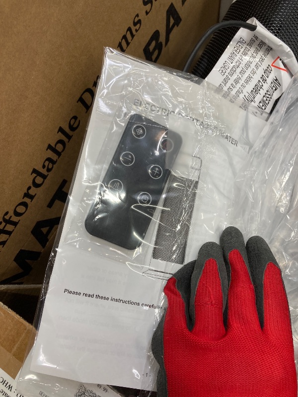 Photo 1 of *Selling for Parts Only* 21" Space Heaters for Indoor Use, 1500W Fast Heating 50° Oscillating Portable Electric PTC Ceramic Heater, with Thermostat, Overheat Protection, 12H Timer, 3 Modes, Black