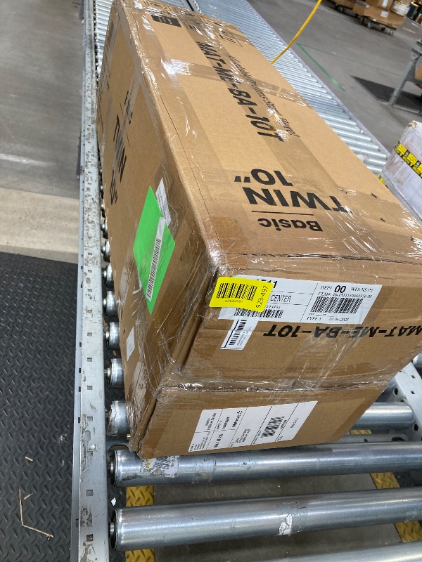 Photo 1 of *FACTORY SEALED* GAESTE 10 Twin Memory Foam Mattress, Cooling Gel, Medium Firm Support, Pressure Relief, Breathable Cover, Mattress in a Box, Adult and Child