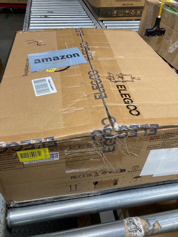 Photo 1 of ELEGOO Neptune 3 Pro 3D Printer, Quick Assembly with Auto Leveling, Direct Drive Extruder, PEI Flexible Platform and Removable Touchscreen, 8.85x8.85x11 inch Printing Size