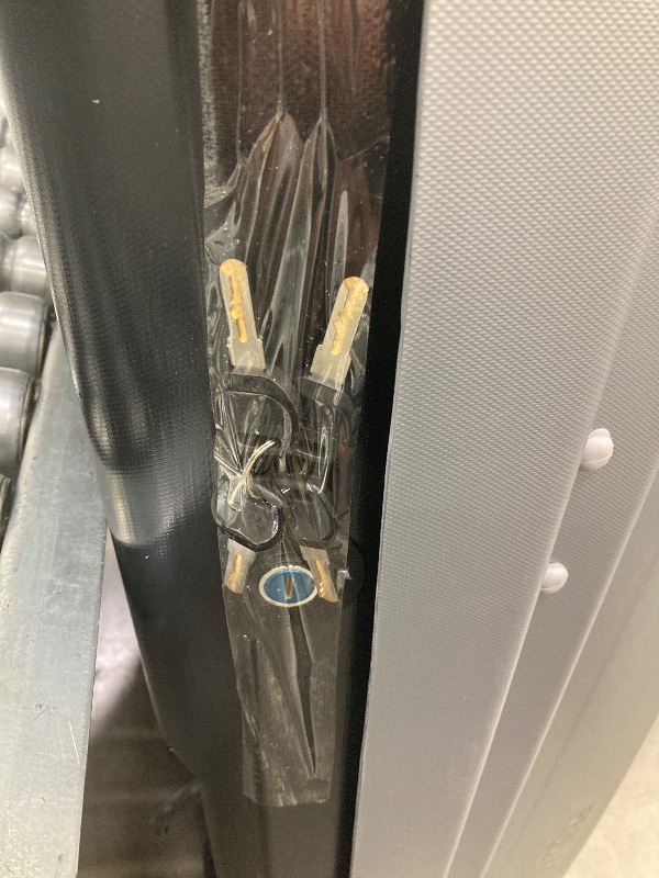 Photo 1 of **HAS COUPLE DENTS-SEE PICS**Perflex Exclusive Rooftop Cargo Box Carrier Large 17.7 Cubic Feet Car Top Mount Travel Luggage Storage, Dual Side Opening, 130 Lbs Weight Capacity, Extra Keys, Straps (Silver)