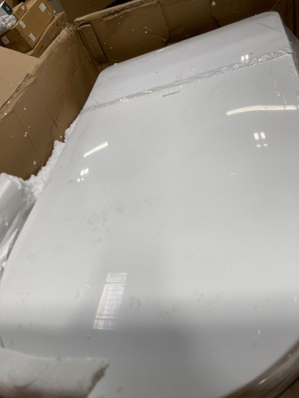 Photo 1 of ***MISSING PARTS***BATHKITY Smart Toilet with Bidet Built in, Electric Bidet Toilet with Auto Lid Opening, Bidet with Heated Seat, Warm Water & Dryer, Auto Flushing, Night Light, Elongated