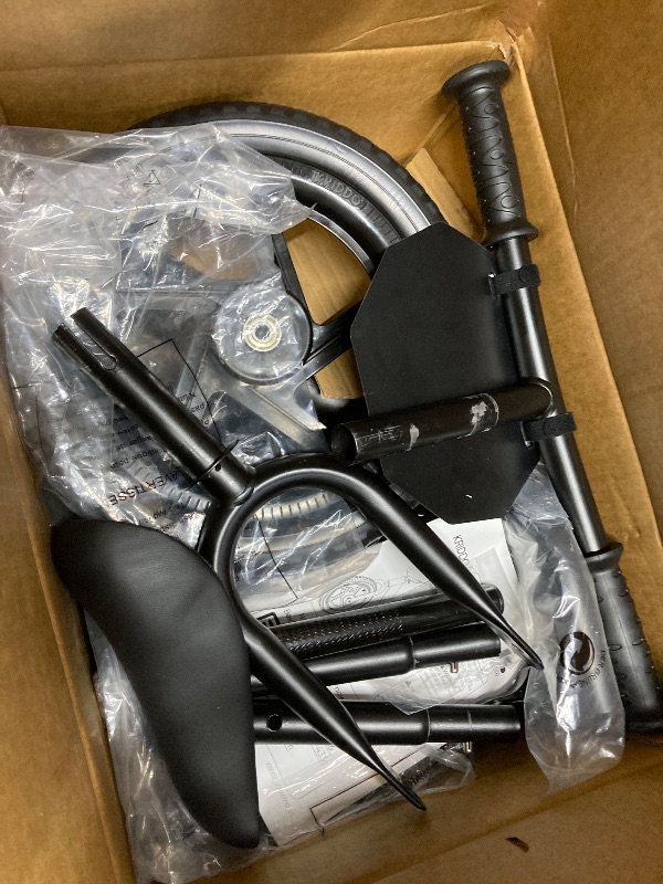 Photo 1 of *Scratched* KRIDDO Toddler Balance Bike 2 Year Old, Age 24 Months to 5 Years Old, 12 Inch Push Bicycle with Customize Plate (3 Sets of Stickers Included), Steady Balancing, Gift Bike for 2-3 Boys Girls, Night