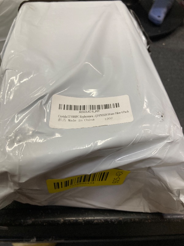 Photo 1 of ***FACTORY SEAL***
Filters LT1000PC Refrigerator Water Filter, Water Filter ADQ747935 Compatible with LT1000PC, LT1000PC/PCS, LT-1000PC, MDJ64844601, ADQ747935, ADQ74793504 Water Filter (4 Pack)