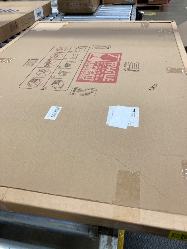 Photo 1 of ***FACTORY SEAL***
AMUSIGHT Black Dry Erase Board, 48'' x 36'' Magnetic Large Black Glass Board Frameless Wall Mounted Glass Whiteboard for Office, School & Home with 1 Acrylic Marker Tray & 3 Strong Magnet