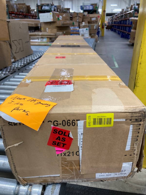 Photo 1 of ***MISSSING PARTS**YITAHOME 10X12FT Hardtop Gazebo Double Roof Canopy Galvanized Iron Aluminum Frame Garden Tent Curtains Netting for Patios Backyards Decks Lawns**SET OF 3 MISSING 1 BOX**2 OF 3**