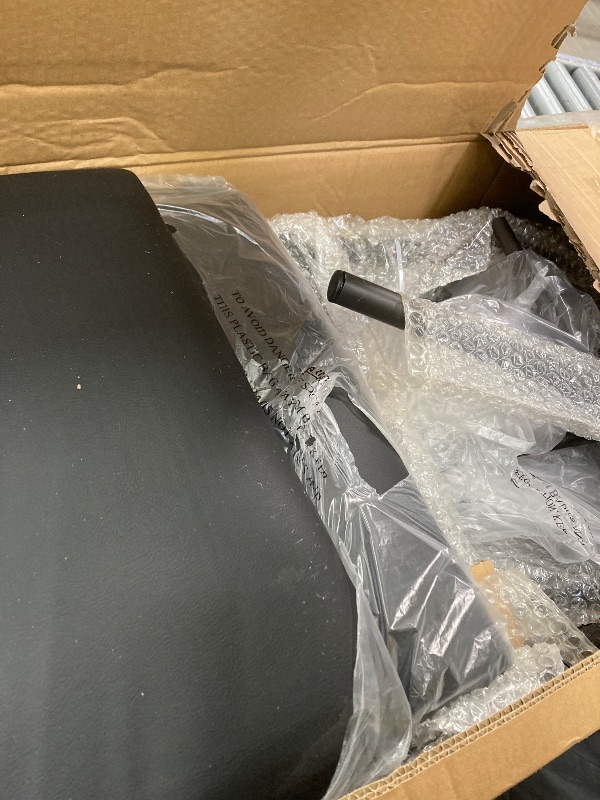 Photo 1 of Garvee 25.5 Inches Bar Stools Set of 4, Kitchen Bar Stools with Footrest, PU Upholstered Bar Chairs, Easy Assembly, Black