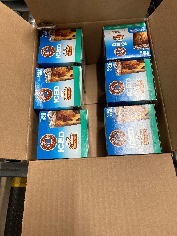 Photo 1 of ***BB 12/2026***The Original Donut Shop ICED Duos Cookies + Caramel Coffee, Keurig Single Serve K-Cup Pods, 72 Count ***6 PACK (12)***