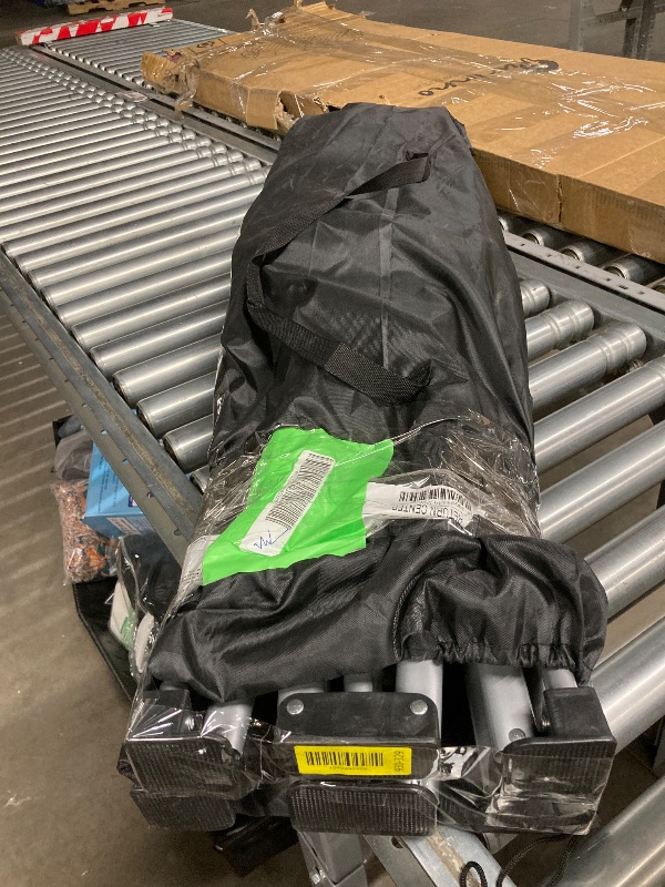 Photo 1 of ***NO MATTRESS***GVDV Folding Camping Cot with 2 Sided Comfort Mattress, Double Layer Oxford Fabric Folding Bed, Portable Sleeping Bed Cot for Camp Office Nap Beach Travel