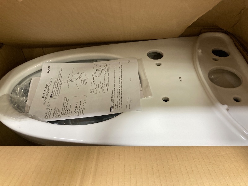 Photo 1 of ***TOILET BOWL ONLY***TOTO® WASHLET®+ Nexus® Two-Piece Elongated 1.28 GPF Toilet with C5 Bidet Seat, Cotton White - MW4423084CEFG#01