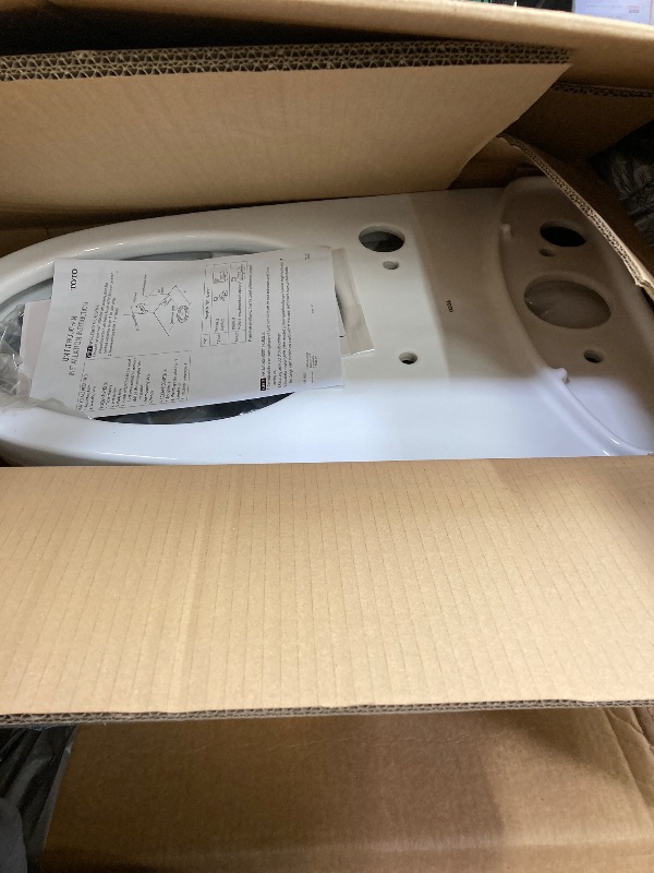 Photo 1 of ***TOILET BOWL ONLY***TOTO® WASHLET®+ Nexus® Two-Piece Elongated 1.28 GPF Toilet with C5 Bidet Seat, Cotton White - MW4423084CEFG#01